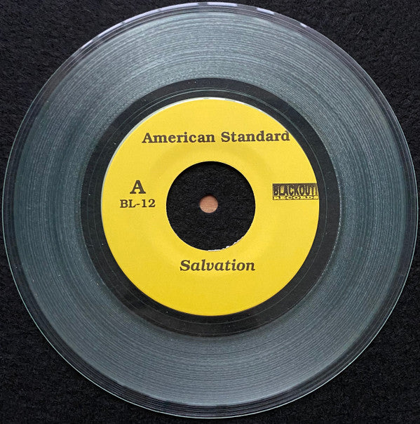 American Standard : Salvation / Blood & Miles (7", Cle)