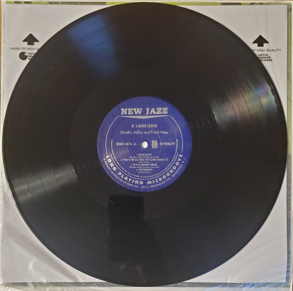 Dorothy Ashby And Frank Wess : In A Minor Groove (LP, Album, Mono, RE, RP)