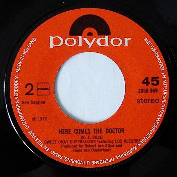 Supersister (2) Featuring Los Alegres : Coconut Woman (7", Single)