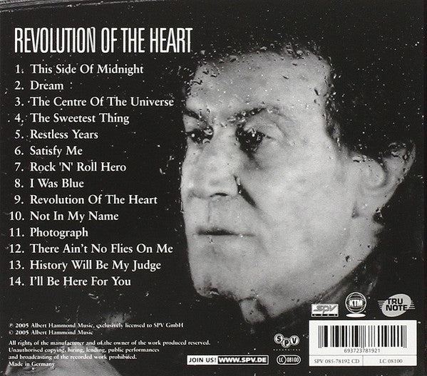 Albert Hammond : Revolution Of The Heart (CD, Album)
