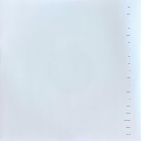 New Order : The Perfect Kiss (12", Single, Ltd, RE, RM, Cle)