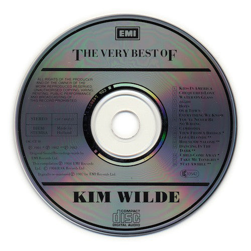 Kim Wilde : The Very Best Of (CD, Comp, RE, RM)