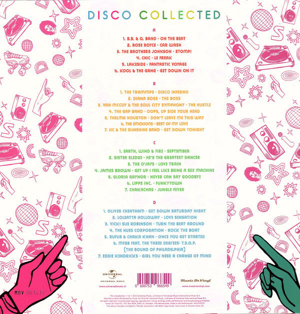 Various : Disco Collected (LP, Mag + LP, Yel + Comp, Ltd, Num, 180)