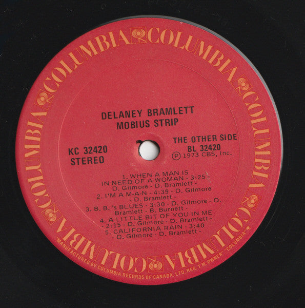 Delaney Bramlett : Mobius Strip (LP, Album)