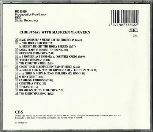 Maureen McGovern : Christmas With Maureen McGovern (CD, Album)