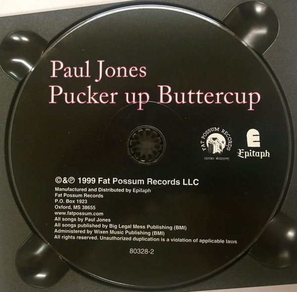 Paul Jones (2) : Pucker Up Buttercup (CD, Album)