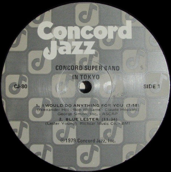 Concord Super Band : In Tokyo (2xLP, Album)