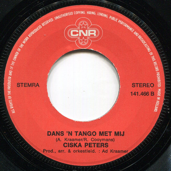 Ciska Peters : El Amor (7", Single)