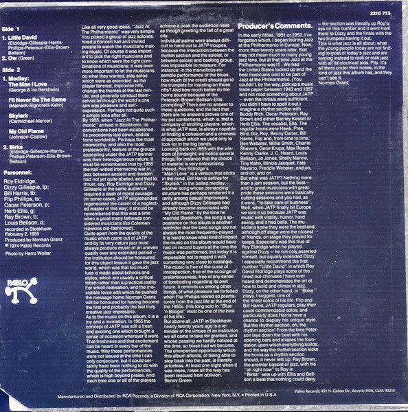 Various : The Exciting Battle J.A.T.P. Stockholm ’55 (LP, Album)