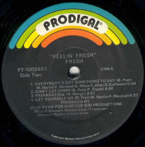 Fresh (19) : Feelin' Fresh (LP, Album)