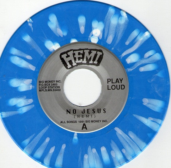 Hemi : No Jesus (7", Blu)