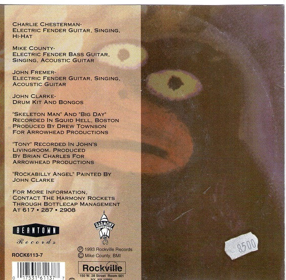 Harmony Rockets (2) : Skeleton Man (7", Ora)