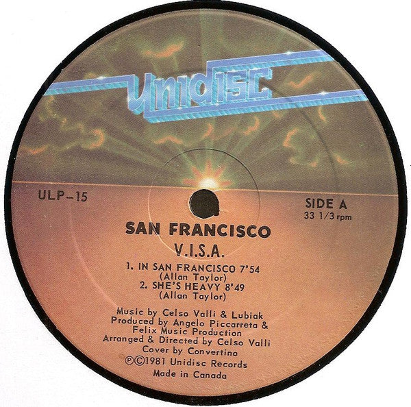 V.I.S.A. : San Francisco (LP, Par)
