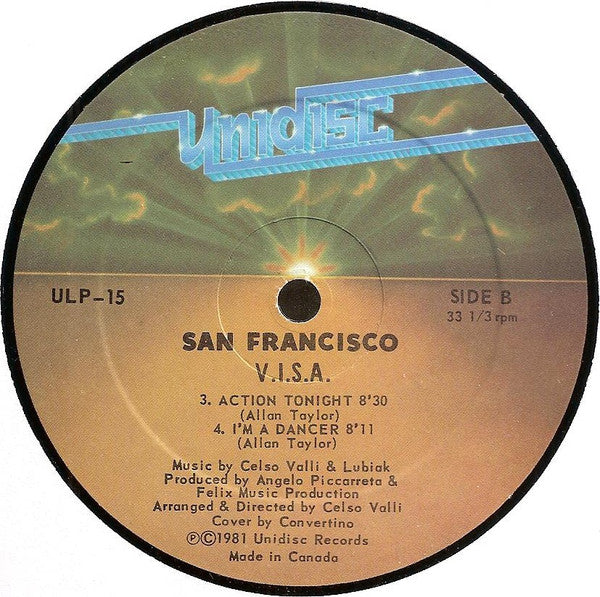 V.I.S.A. : San Francisco (LP, Par)