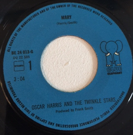 Oscar Harris And The Twinkle Stars : Mary (7", Single)
