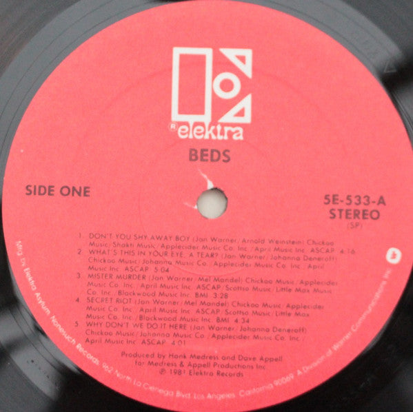 Beds : Beds (LP, Album)