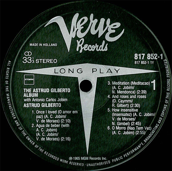 Astrud Gilberto : Astrud Gilberto (LP, Album, RE)
