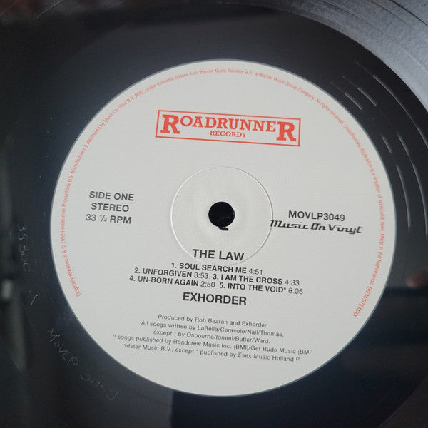 Exhorder : The Law (LP, Album, RE)