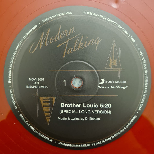 Modern Talking : Brother Louie (12", Maxi, Ltd, Num, RE, RM, 180)