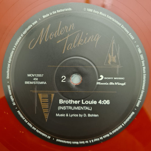 Modern Talking : Brother Louie (12", Maxi, Ltd, Num, RE, RM, 180)