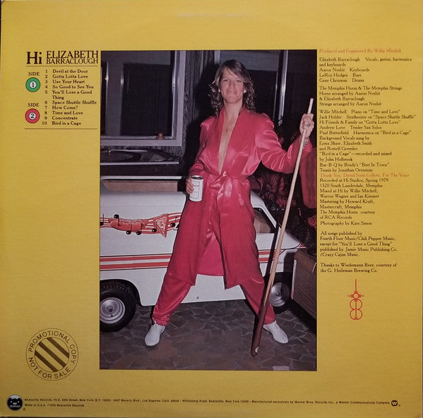 Elizabeth Barraclough : Hi (LP, Album, Los)
