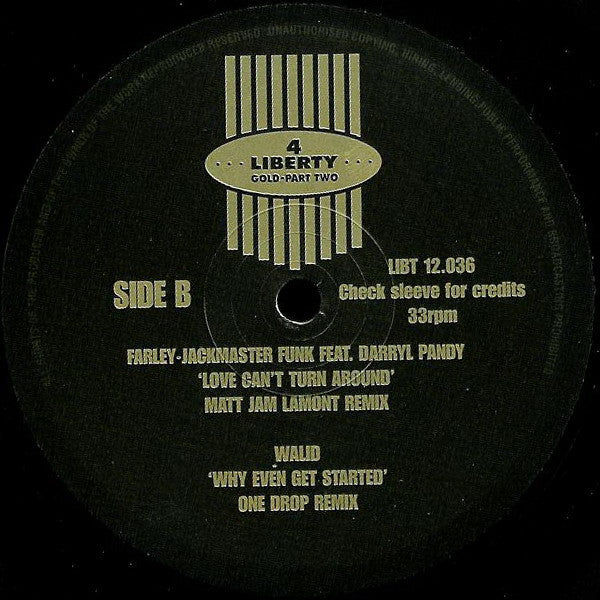 Various : 4 Liberty Gold - Part Two (12")