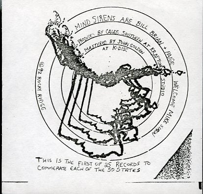 Mind Sirens / Blue-Green Gods : Alaska When Winter Is King / Iowa (7")