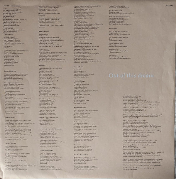 Mathilde Santing : Out Of This Dream (LP, Album)