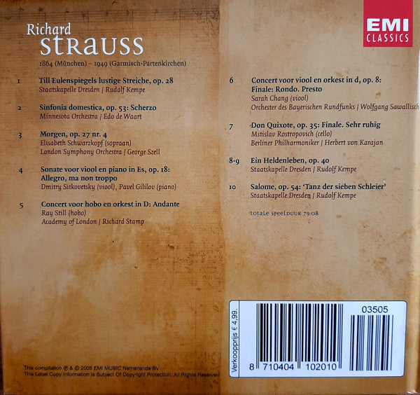Richard Strauss : Richard Strauss (CD, Comp)