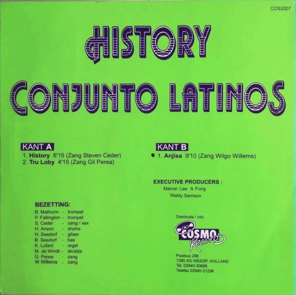 Conjunto Latinos : History (12")