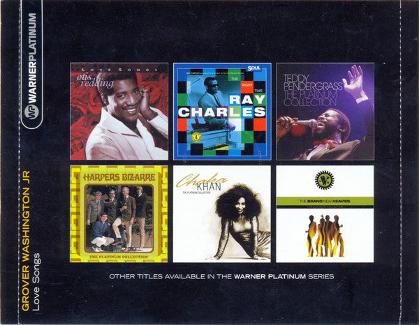 Grover Washington, Jr. : Love Songs (CD, Comp, RE)