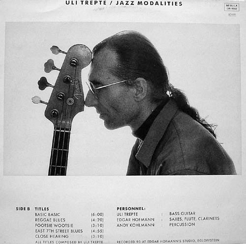 Uli Trepte : Jazz Modalities (LP, Album)