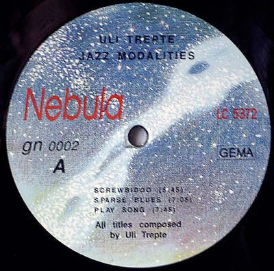 Uli Trepte : Jazz Modalities (LP, Album)