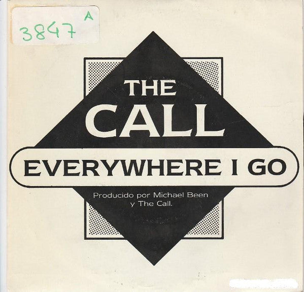 The Call : Everywhere I Go (7", Single, Promo)