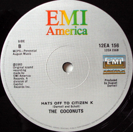 The Coconuts : Did You Have To Love Me Like You Did? (12", Single)