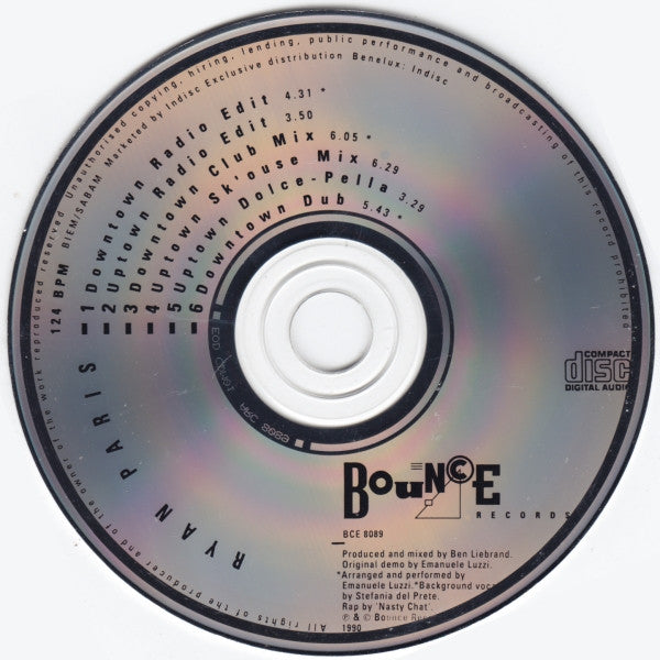 Ryan Paris : Dolce Vita (CD, Maxi)