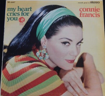 Connie Francis : My Heart Cries For You (LP, Album)