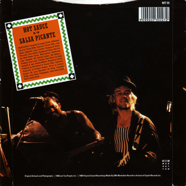 Thomas Dolby : Hot Sauce (7", Single)