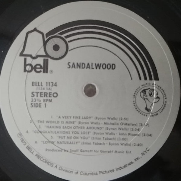 Sandalwood : Sandalwood (LP, Album)