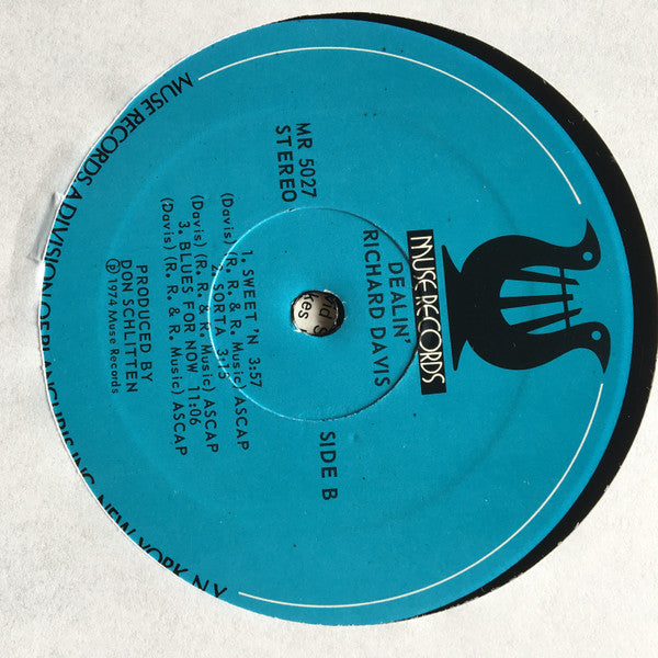 Richard Davis (2) : Dealin' (LP, Album)