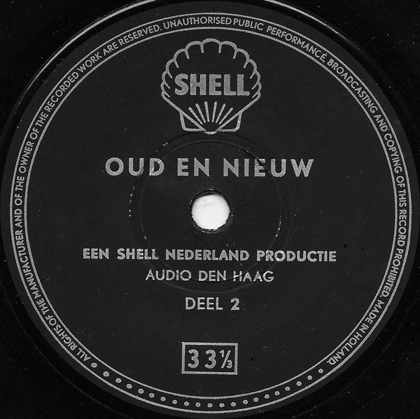 No Artist : Oud En Nieuw (7", Single)
