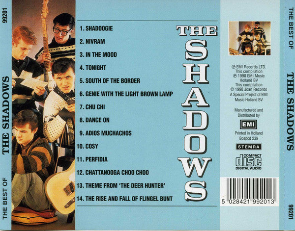 The Shadows : The Best Of The Shadows (CD, Comp)