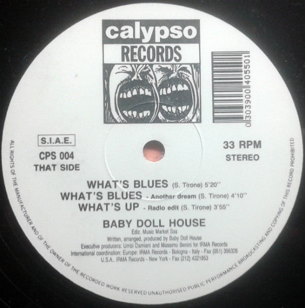 Baby Doll House : What's Up (12")
