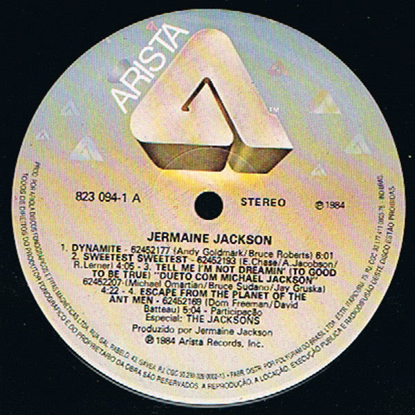 Jermaine Jackson : Jermaine Jackson (LP, Album)