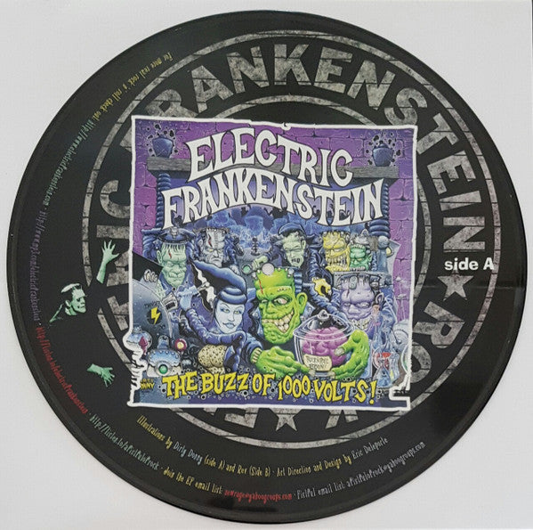 Electric Frankenstein : The Buzz Of 1000 Volts! (LP, Album, Pic)