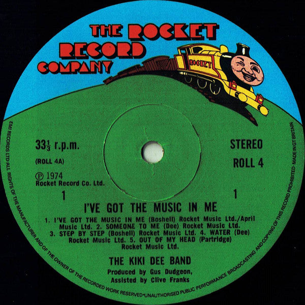 The Kiki Dee Band : I've Got The Music In Me (LP, Album, RE)