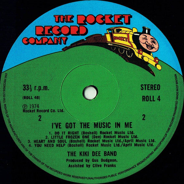 The Kiki Dee Band : I've Got The Music In Me (LP, Album, RE)