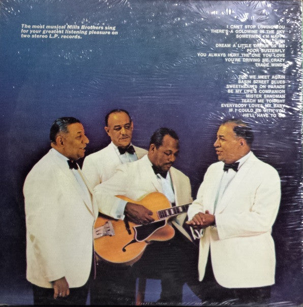 The Mills Brothers : Two Sensational Albums In One Hit Package (LP, Album, RE + LP, Album, RE + Comp)