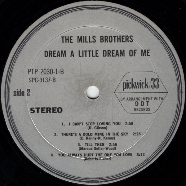 The Mills Brothers : Two Sensational Albums In One Hit Package (LP, Album, RE + LP, Album, RE + Comp)