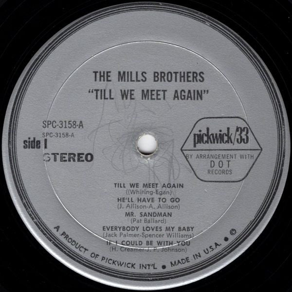 The Mills Brothers : Two Sensational Albums In One Hit Package (LP, Album, RE + LP, Album, RE + Comp)